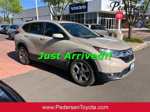 Gold 2018 Honda CR-V EX-L