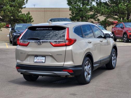 Gold 2018 Honda CR-V EX-L