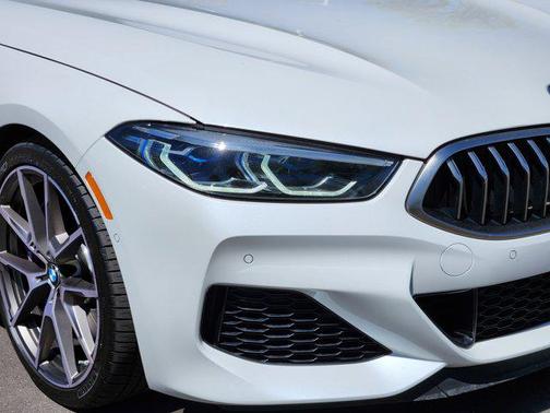 Mineral White Metallic 2020 BMW M850 Gran Coupe xDrive