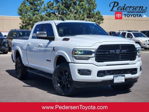 Bright White Clearcoat 2020 RAM 2500 Laramie Crew Cab 4x4 6'4' Box