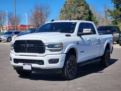 Bright White Clearcoat 2020 RAM 2500 Laramie Crew Cab 4x4 6'4' Box