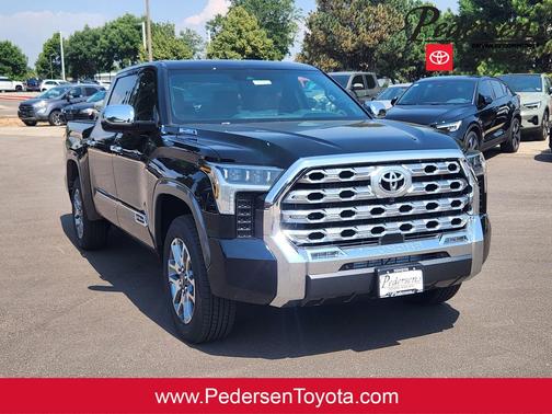 Midnight Black Metallic 2026 Toyota Tundra Hybrid 1794 Edition