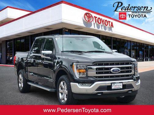 Agate Black Metallic 2021 Ford F-150 Lariat
