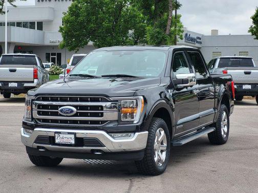 Agate Black Metallic 2021 Ford F-150 Lariat