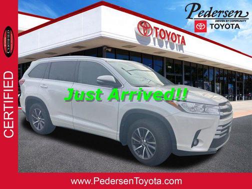 Blizzard Pearl 2018 Toyota Highlander XLE