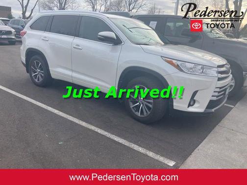 Blizzard Pearl 2018 Toyota Highlander XLE