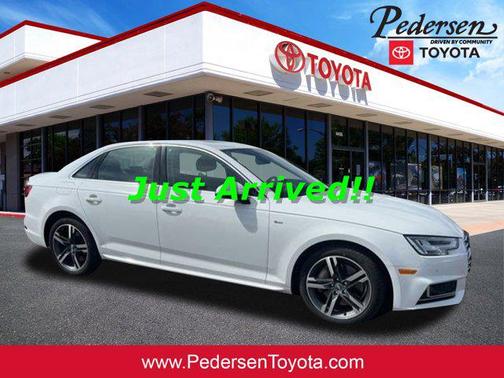 White 2017 Audi A4 2.0T Prestige