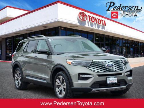 Silver Spruce Metallic 2020 Ford Explorer Platinum
