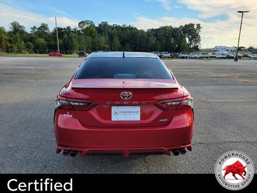 Red 2024 Toyota Camry XSE