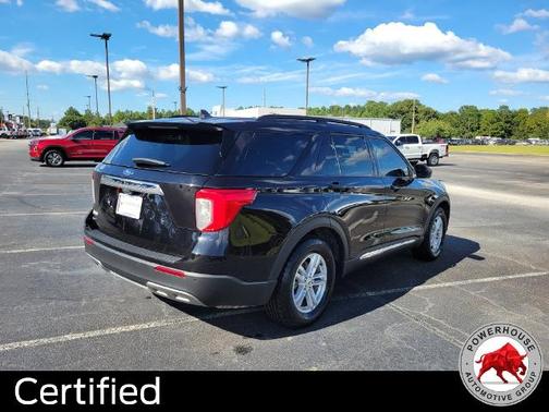 AGATE BLACK METALLIC 2024 Ford Explorer XLT