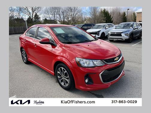 Red Hot 2017 Chevrolet Sonic LT