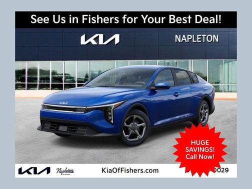 Deep Sea Blue 2026 Kia K4 LXS