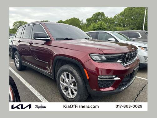 Velvet Red Pearlcoat 2022 Jeep Grand Cherokee Limited