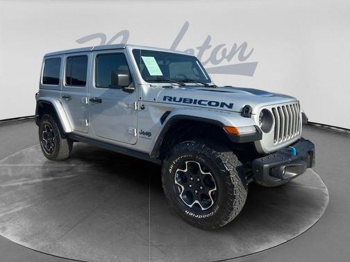 Silver Zynith Clearcoat 2023 Jeep Wrangler 4xe Rubicon