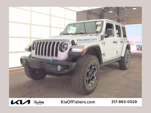 Silver Zynith Clearcoat 2023 Jeep Wrangler 4xe Rubicon