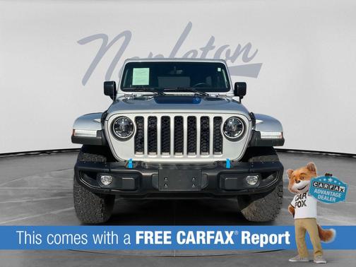 Silver Zynith Clearcoat 2023 Jeep Wrangler 4xe Rubicon