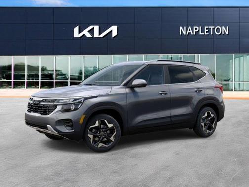 Steel Gray 2026 Kia Seltos EX
