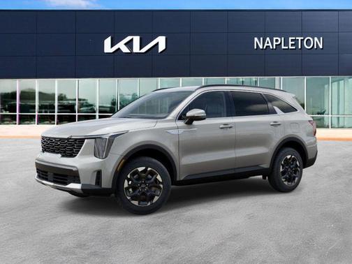 Ivory Silver 2026 Kia Sorento S