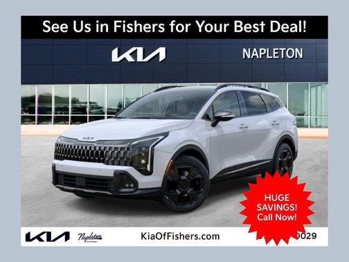 Glacial White Pearl 2026 Kia Sportage X-Line