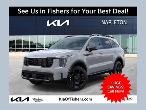 Wolf Gray 2026 Kia Sorento SX