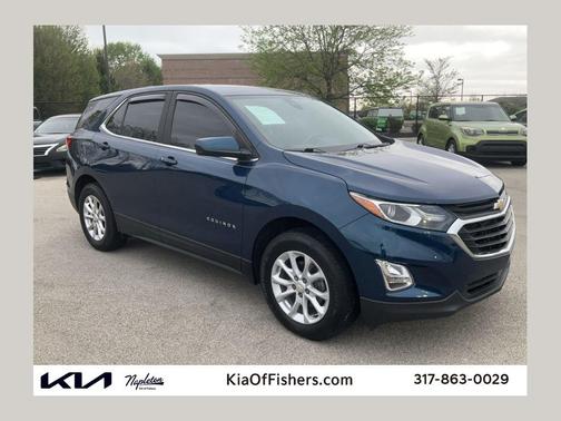 Pacific Blue Metallic 2021 Chevrolet Equinox 1LT