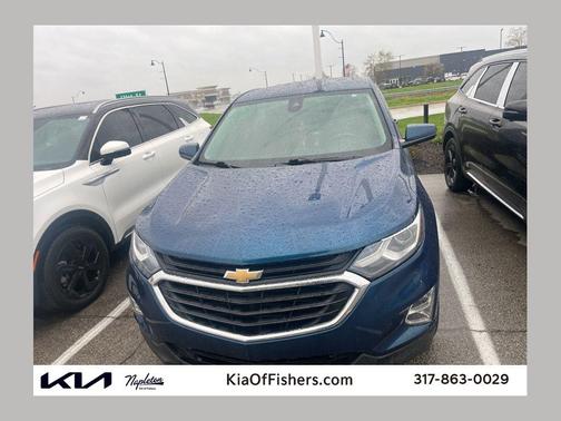 Pacific Blue Metallic 2021 Chevrolet Equinox 1LT
