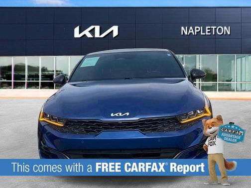 Sapphire Blue 2022 Kia K5 GT