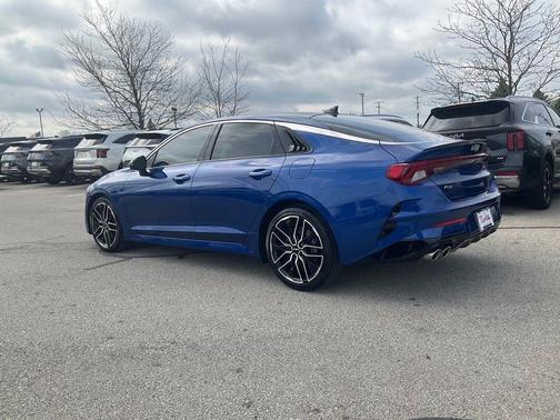 Sapphire Blue 2022 Kia K5 GT