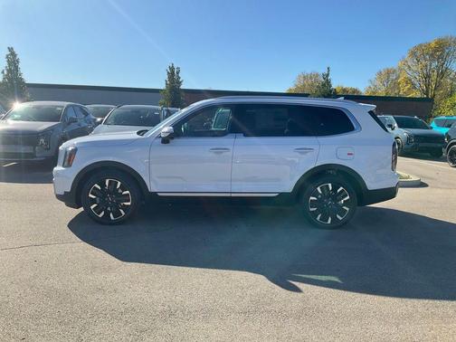 Glacial White Pearl 2025 Kia Telluride SX