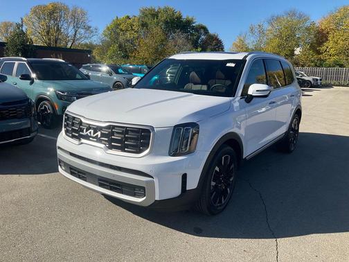 Glacial White Pearl 2025 Kia Telluride SX