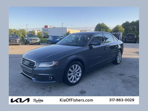 Meteor Gray Pearl Effect 2009 Audi A4 2.0T Premium Plus quattro