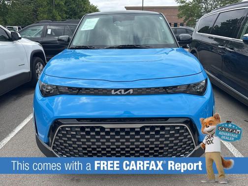 Surf Blue/Black 2025 Kia Soul EX