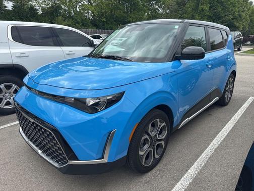 Surf Blue/Black 2025 Kia Soul EX