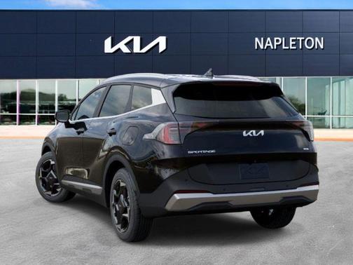 Black 2026 Kia Sportage Hybrid EX