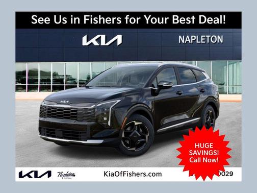 Black 2026 Kia Sportage Hybrid EX