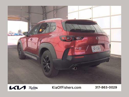 Soul Red Crystal Metallic 2025 Mazda CX-50 2.5 S Premium Package