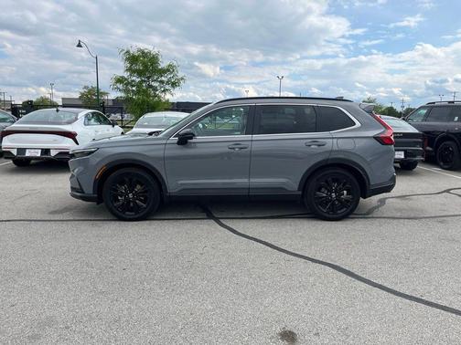 Urban Gray Pearl 2024 Honda CR-V Hybrid Sport Touring AWD