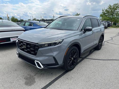 Urban Gray Pearl 2024 Honda CR-V Hybrid Sport Touring AWD
