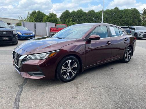 Rosewood Metallic 2021 Nissan Sentra SV