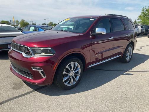 Octane Red Pearlcoat 2022 Dodge Durango Citadel