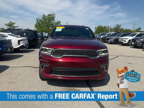 Octane Red Pearlcoat 2022 Dodge Durango Citadel