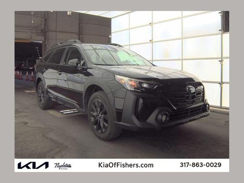 Crystal Black Silica 2025 Subaru Outback Onyx Edition