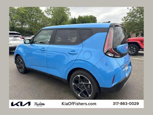 Surf Blue 2025 Kia Soul EX