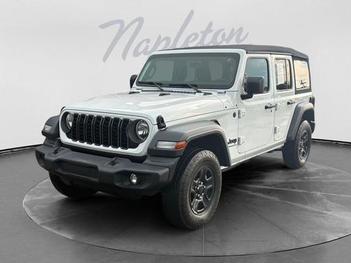 Bright White Clearcoat 2024 Jeep Wrangler Sport