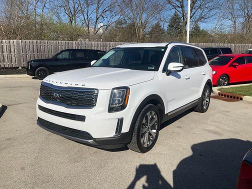 Glacial White Pearl 2021 Kia Telluride EX