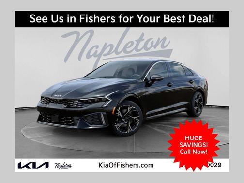 Black 2026 Kia K5 GT-Line