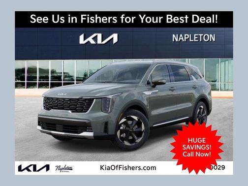 Cityscape Green 2026 Kia Sorento Hybrid EX