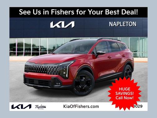 Runway Red 2026 Kia Sportage X-Line