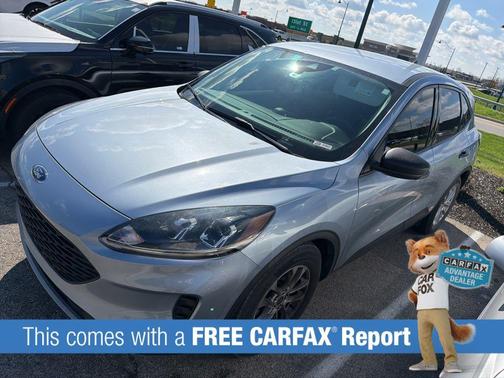 Blue Silver Metallic 2022 Ford Escape S