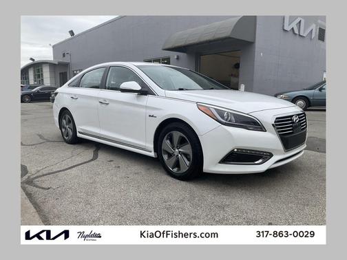 Diamond White Pearl 2016 Hyundai Sonata Plug-In Hybrid Limited